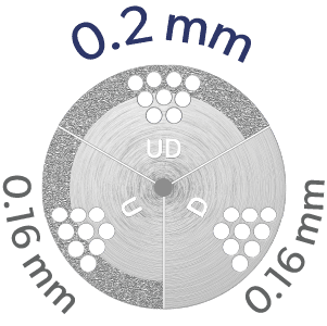 0.2 mm smartDISK